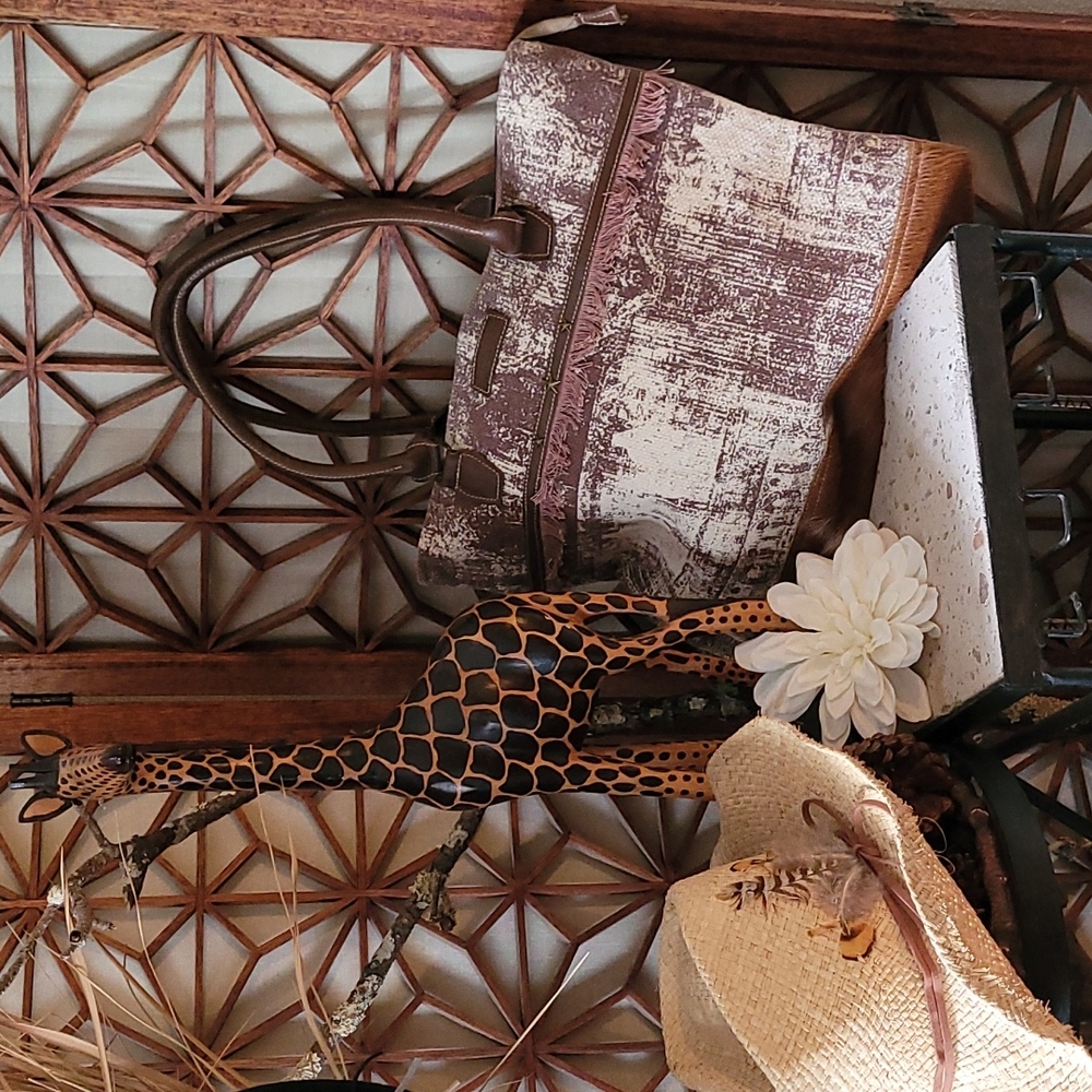 Myra Large Multi Unique Handbag - image 2